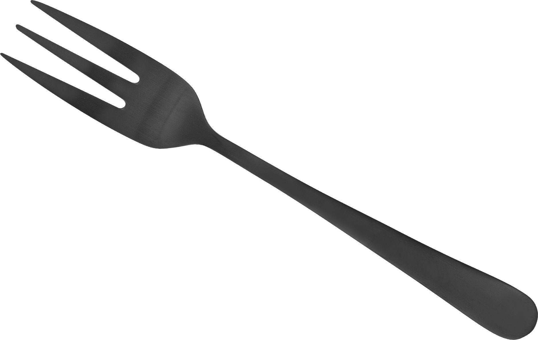 Amefa Komplet 6 widelczyków do ciasta Austin czarne