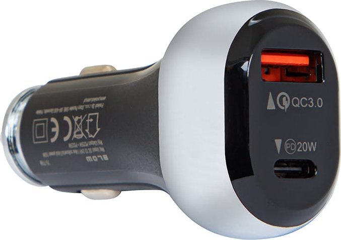 Ładowarka Blow 75-777# Ładowarka samochodowa gn.usb+usb-c 38w g38a