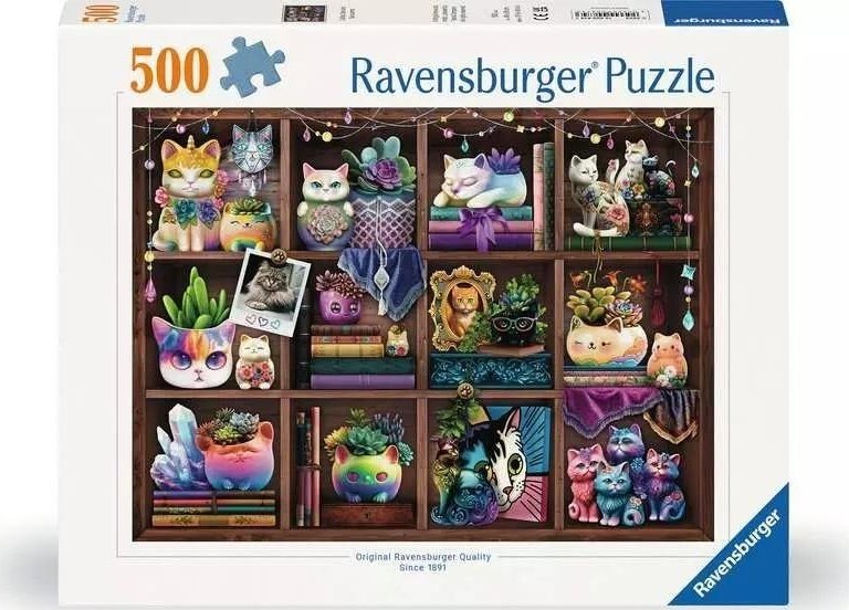 Ravensburger Puzzle Koci Raj 500 elementów