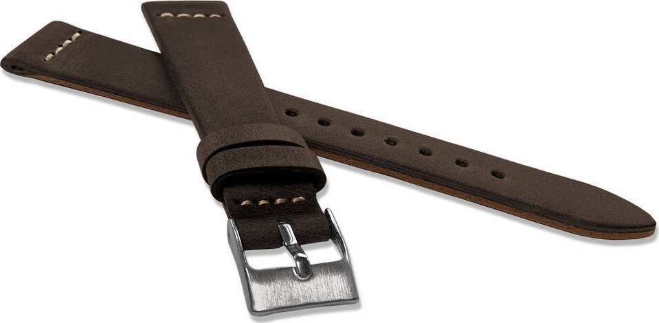 Lavvu Skórzany pasek do zegarka 18 mm Lavvu LSVUC18 skóra licowa