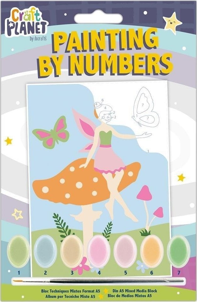 Malowanie po numerach Craft Planet - Fairy