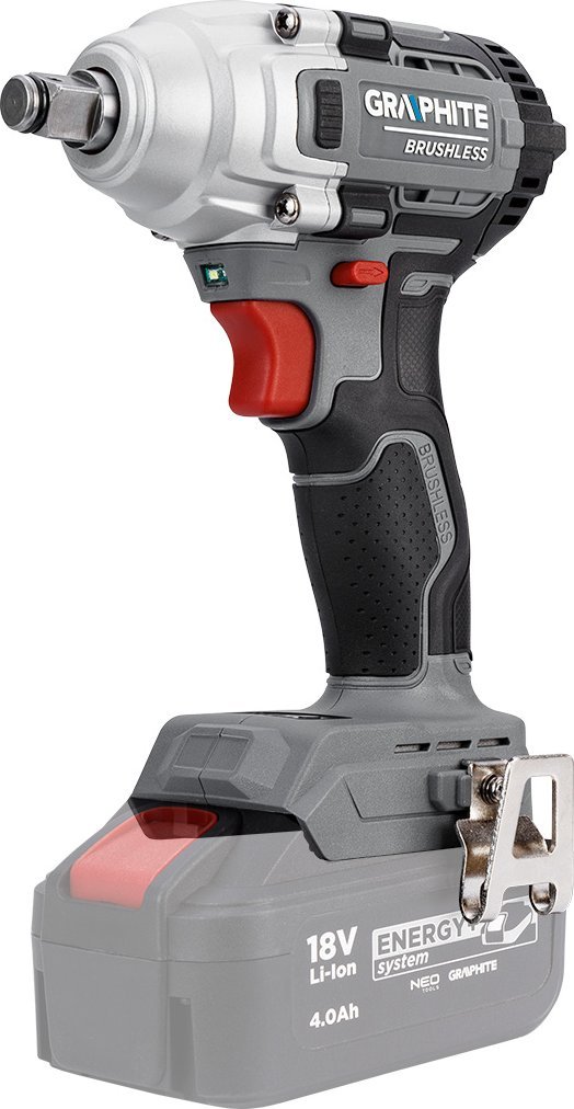 Klucz udarowy Graphite Klucz udarowy bezszczotkowy 18V, 330Nm, Energy+ 58G028-1