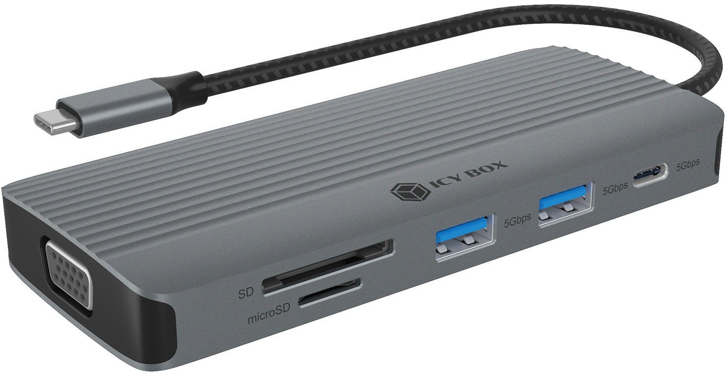 Stacja/replikator Icy Box IB-DK4040A-CPD 10w1 USB-C (61144)