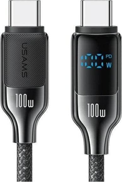 Kabel USB Usams USB-C - USB-C 1.2 m Wielokolorowy