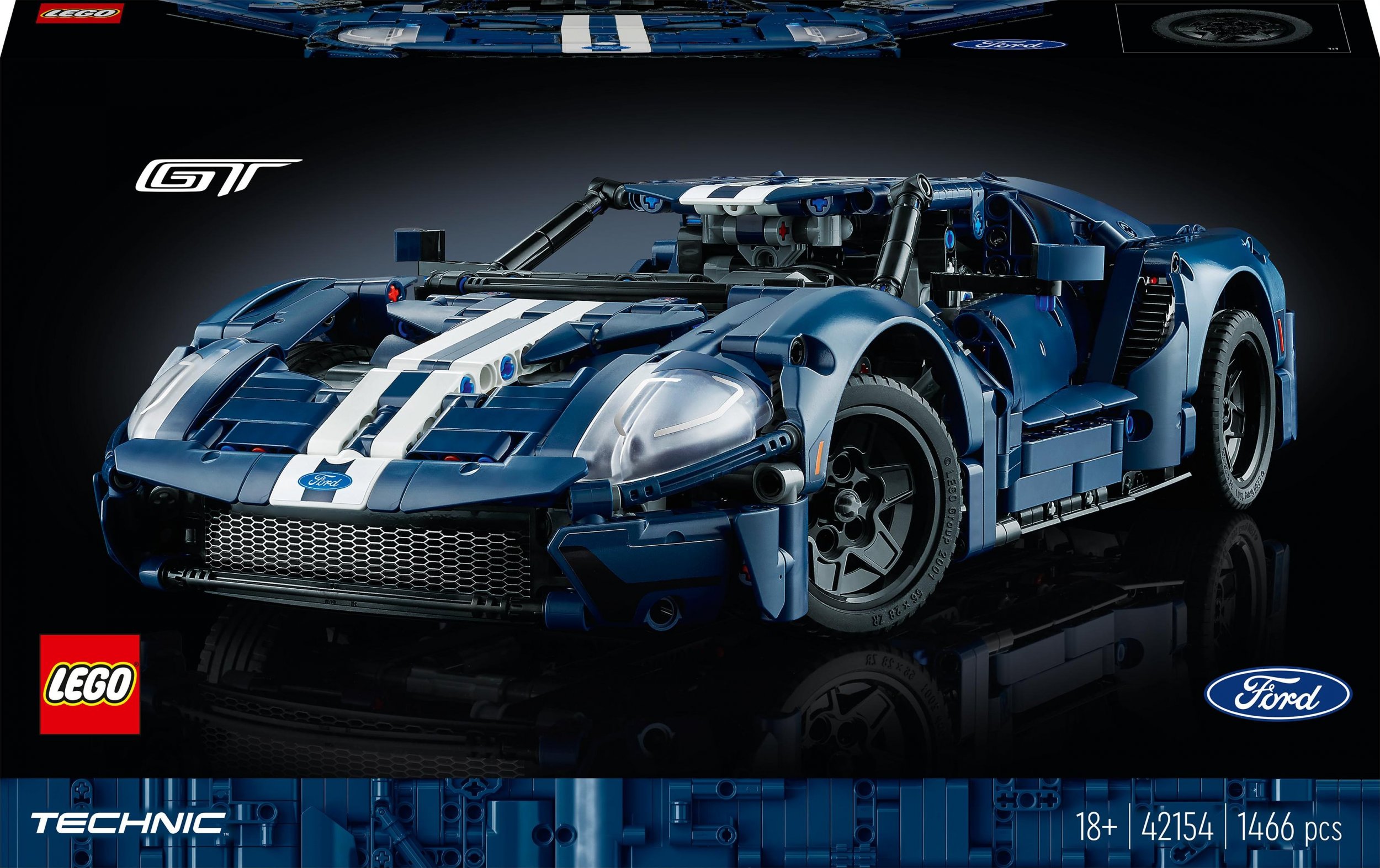 LEGO Technic Ford GT, wersja z 2022 roku (42154)