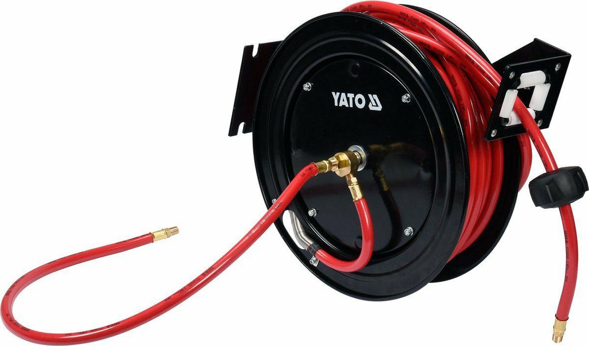 Yato PRZEWÓD / WĄŻ PNEUMATYCZNY NA ZWIJAKU 15m x 9,5mm YT-24250