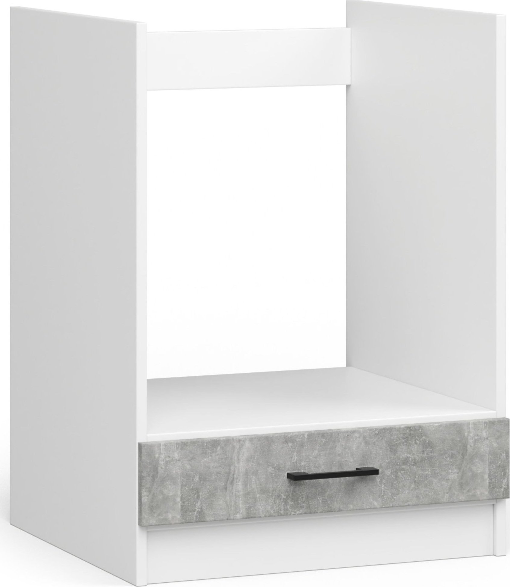 Fabryka Mebli Akord SZAFKA KUCHENNA POD PIEKARNIK OLIWIA S 60cm BIAŁA-BETON