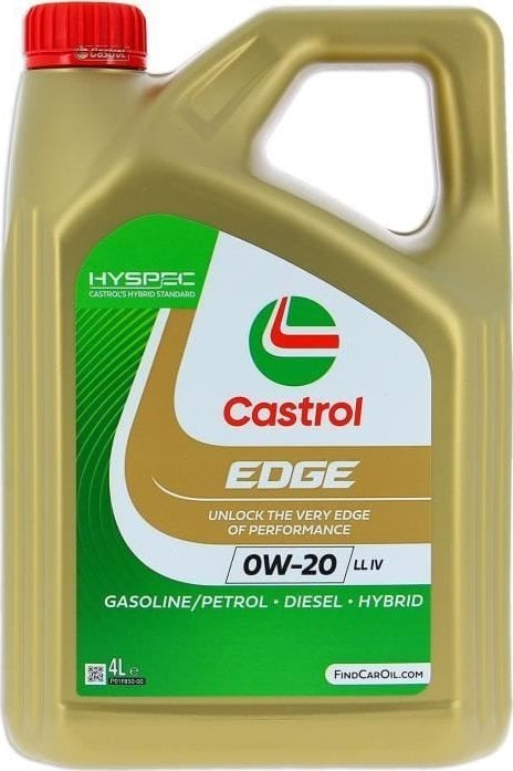 Castrol Olej silnikowy Castrol EDGE Benzyna Diesel Hybrydowy 0W20 5 L