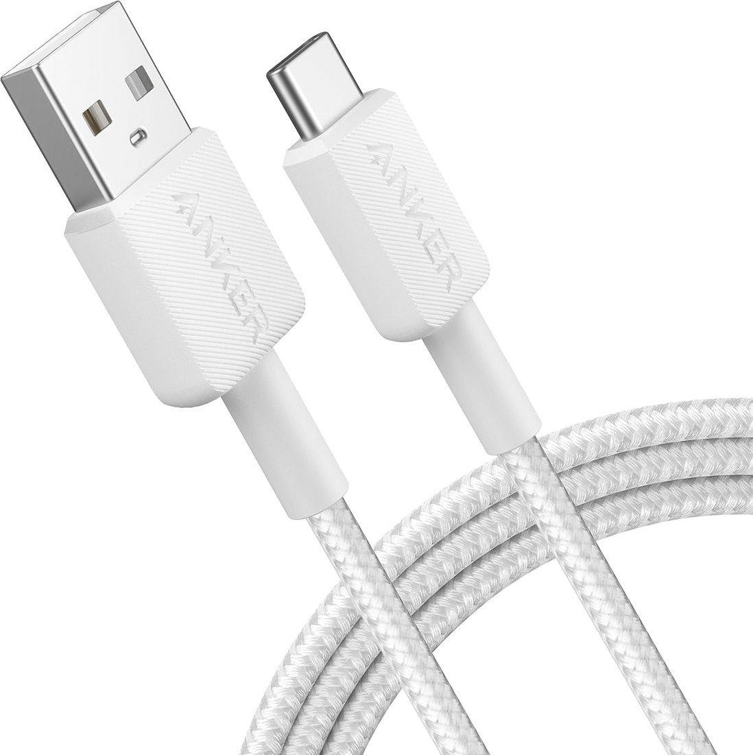 Kabel USB Anker USB-A - USB-C 1.8 m Biały (Cablu Anker USB-C la USB-C, 1.8m, alb)