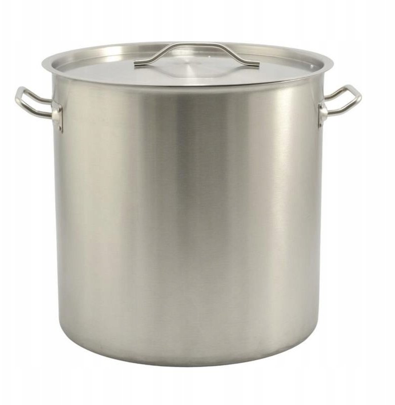 Garnek gastronomiczny 50L 42,5 cm duży stalowy indukcja