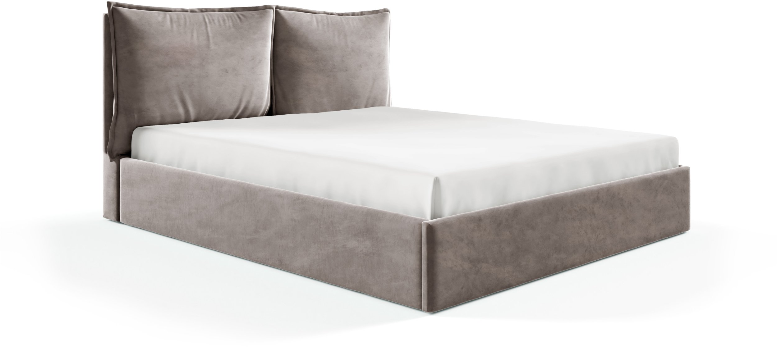 Łóżko 160x200 z pojemnikiem , metalowy stelaż GLAM riviera 16