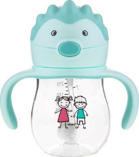 Akuku Bidon ze słomką z odważnikiem