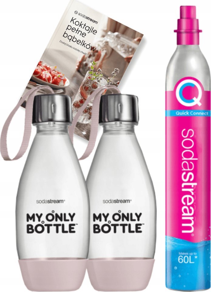 Sodastream Cylinder SodaStream nabój CO2 + 2x Butelka My Only