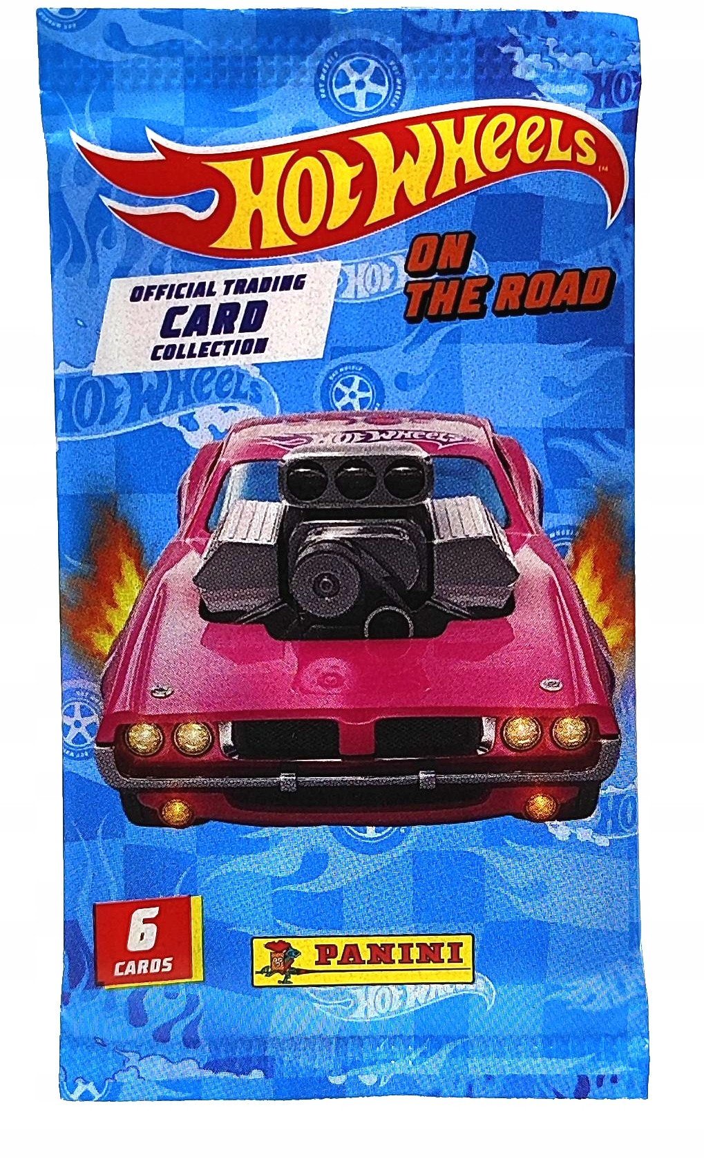 PANINI HOT WHEELS SASZETKA Z KARTAMI