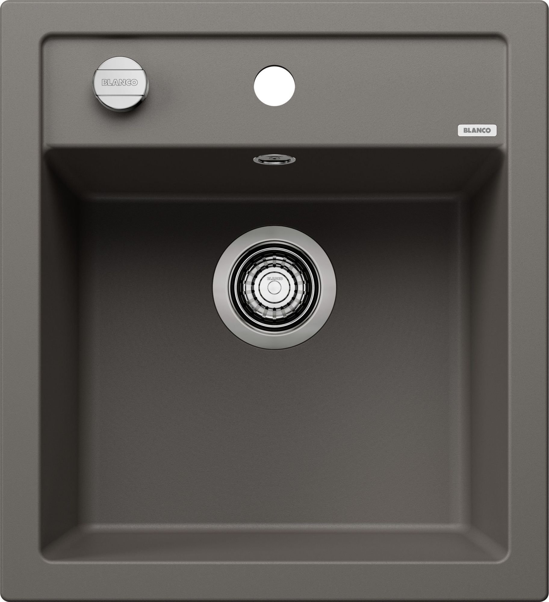 Zlewozmywak Blanco Zlewozmywak DALAGO 45 Silgranit wulkaniczny szary, korek auto.