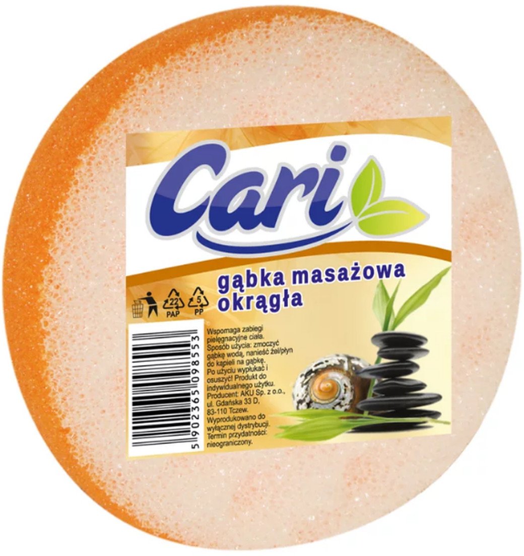 Cari Gąbka do kąpieli i masażu