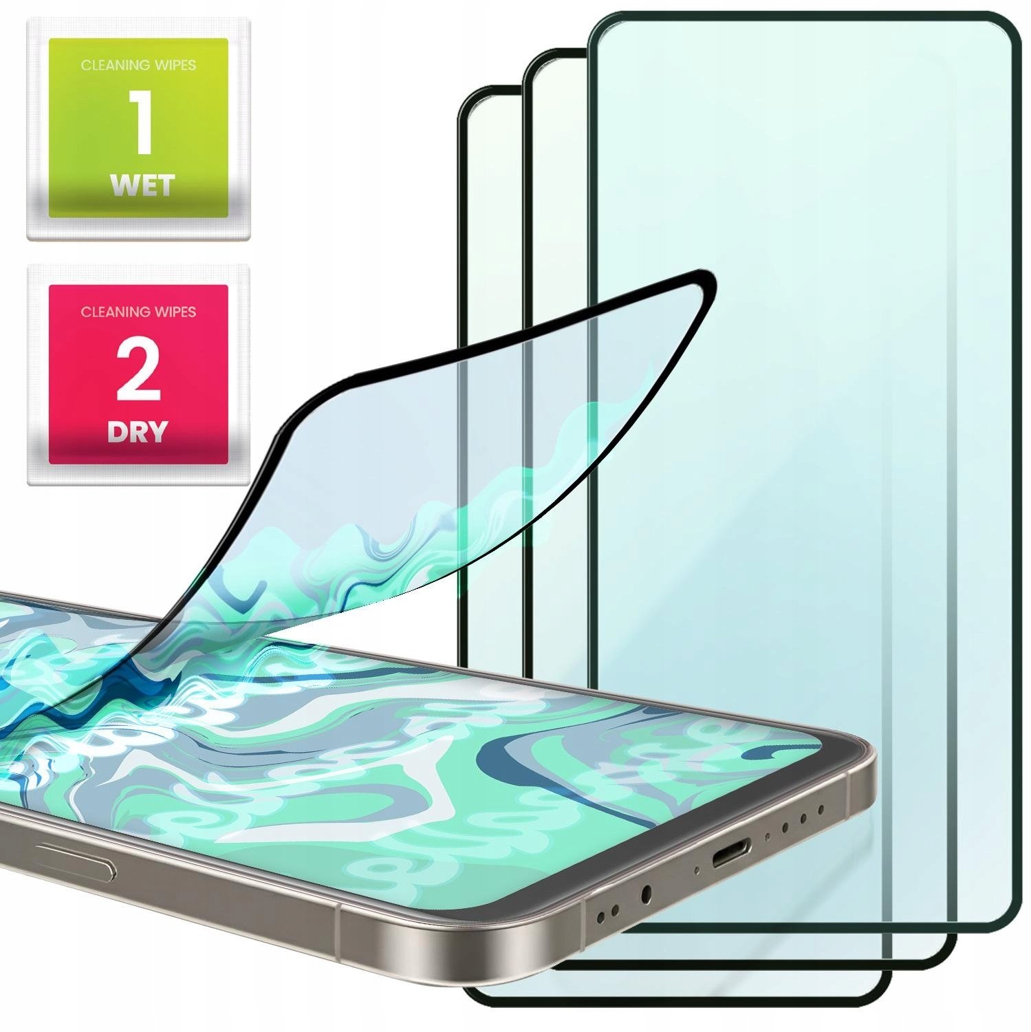 Hello Case 3-PAK Szkło Hybrydowe Do Honor X8C 4G 5D 9H