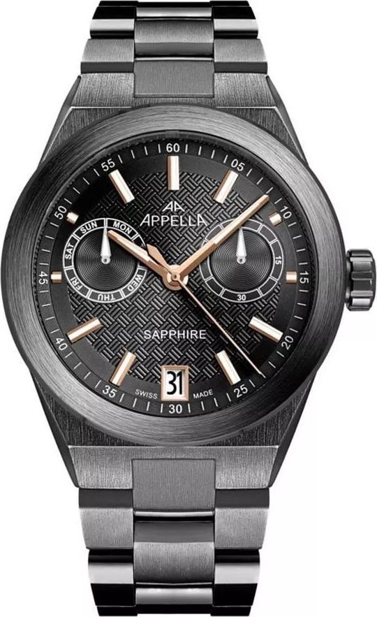 Zegarek męski Appella L70015.S1R6QF szary