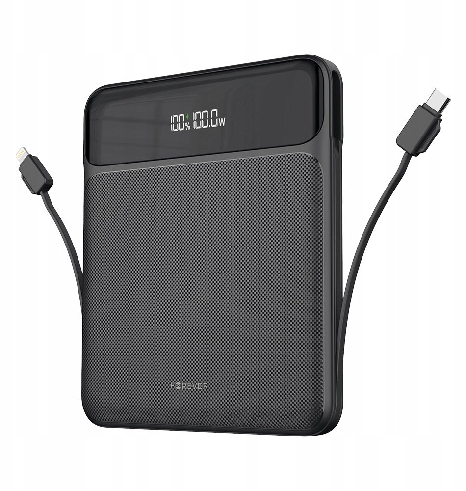 Forever power bank do laptopa TB-200 100W 20000 mAh czarny