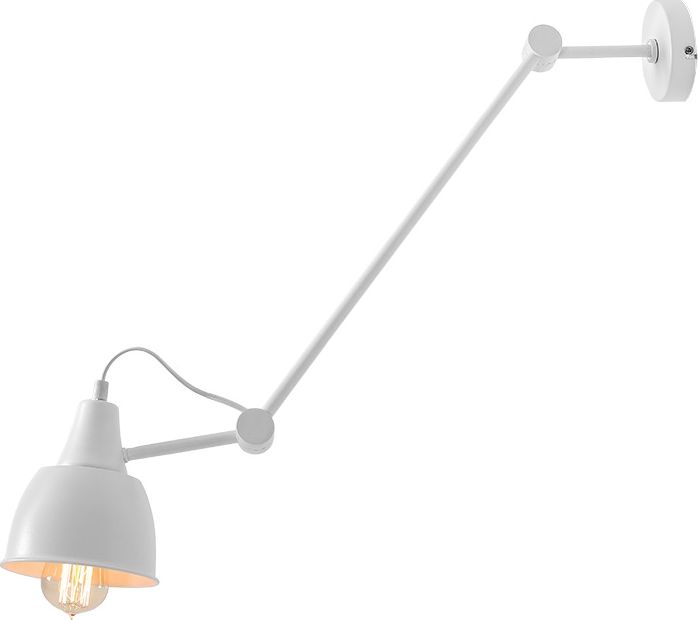Kinkiet Aldex Biała lampa przysufitowa do biura Aldex AIDA 814PL/G