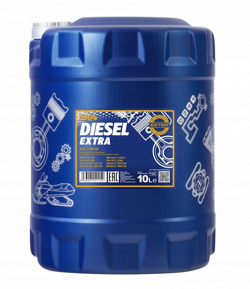 ENGINE OIL MANNOL DIESEL EXTRA 10W40