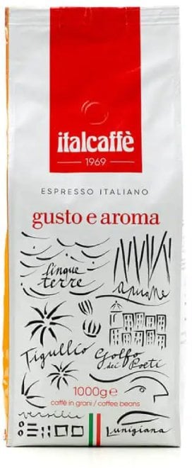 Kawa ziarnista Italcaffe Espresso Italiano Gusto e Aroma 1 kg