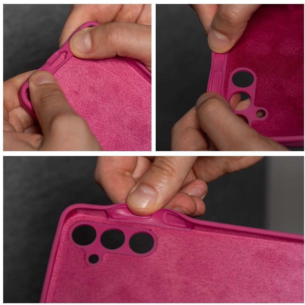 Futerał SILICONE 2mm do SAMSUNG S25 Ultra róż