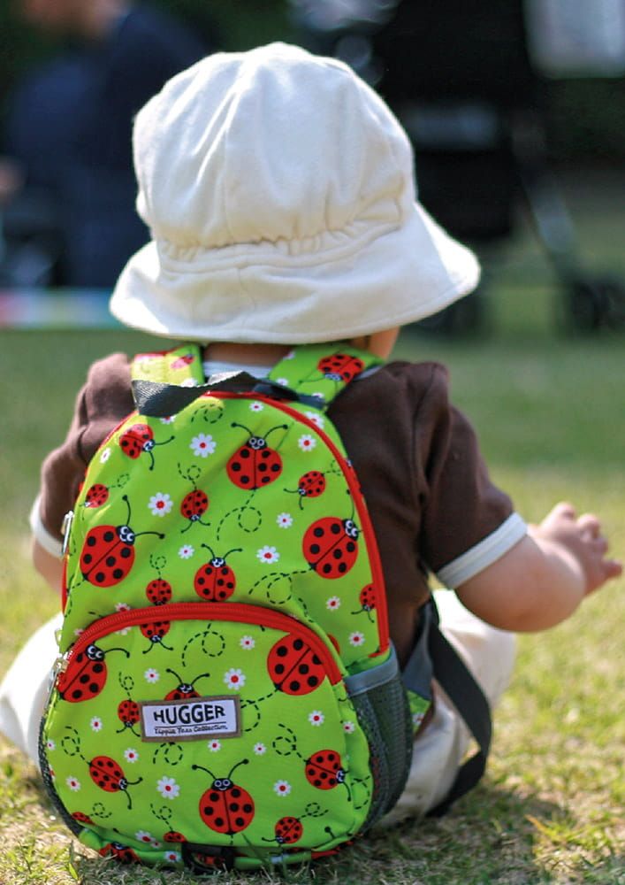 Hugger Plecaczek dla dzieci Hugger, Totty Tripper Small, wiek 1-3 lat, wzór Ladybirds