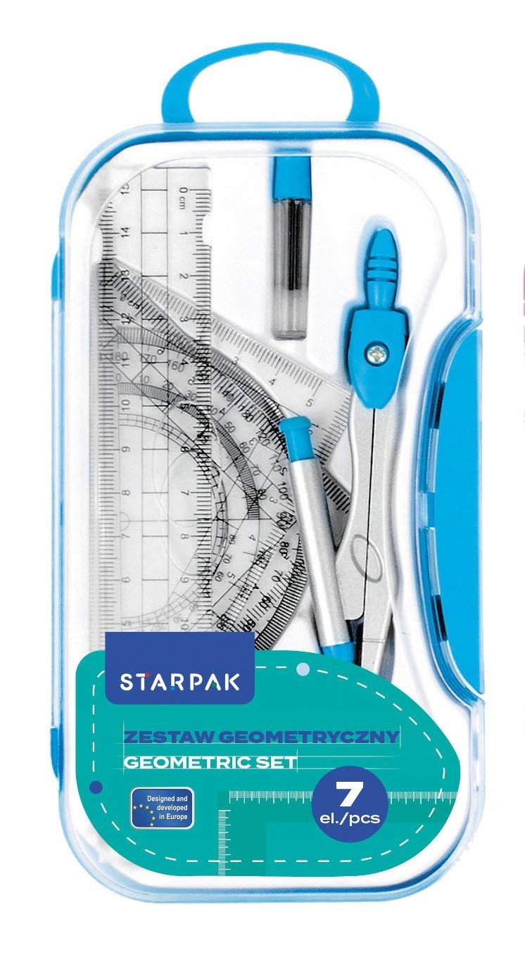 ZEST SZKOL GEOM 7EL NIEB STK ETUI PB 12/96