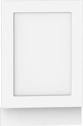 Elior Biały front kuchenny do zabudowy zmywarki - Pergio 25X 45 cm
