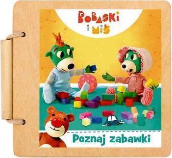 Trefl Książeczka drewniana Poznaj zabawki 61663 Trefl