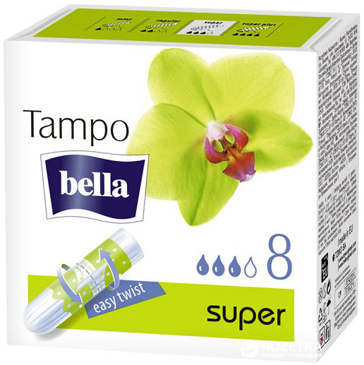 Bella Tampony Tampo Super 8szt