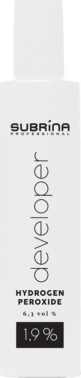 Subrina Professional Subrina Professional, Hydrogen Peroxide, Developer, Hair Oxidant Lotion, 1.9%, 6.3 vol, 120 For Women