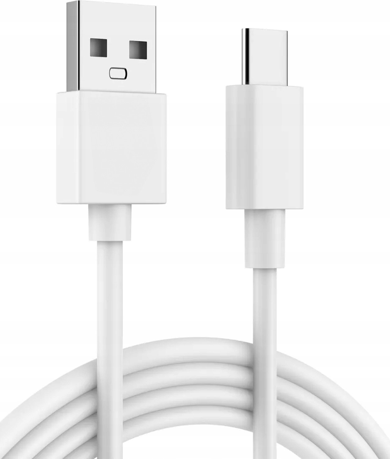 Kabel USB Hello Case USB-A - USB-C 1 m Biały (CABL0026)
