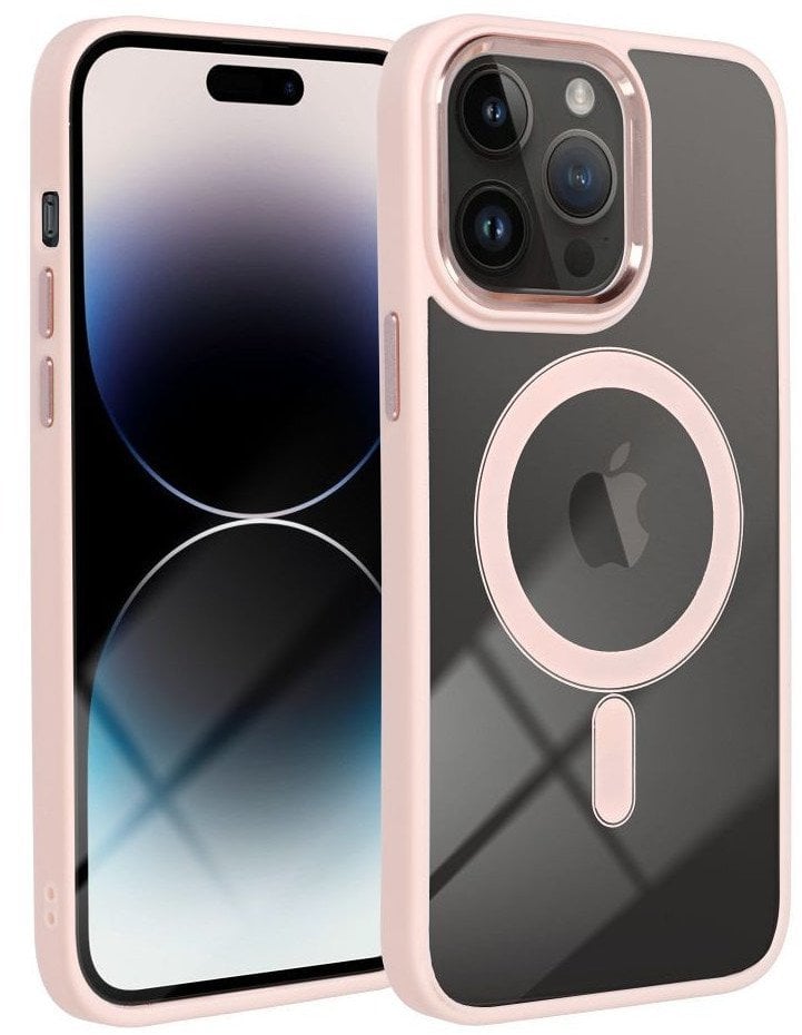 Nakładka MagSafe Color Edge case do iPhone 17 Pro różowy