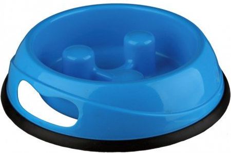 Trixie MISKA plastikowa wymuszająca wolne jedzenie 1,5l 27cm
