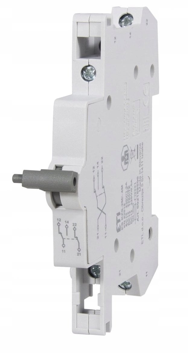 Styki pomocnicze do wyłączników różnicowoprądowych KZS-2M oraz KZS-4M PS KZS-2M/4M 002159500