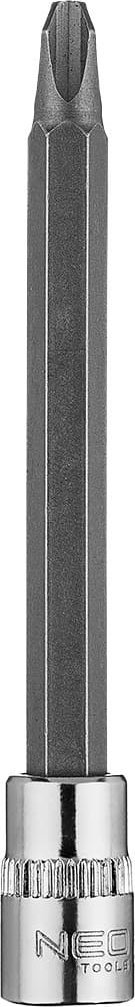 Neo Końcówka wkrętakowa PH3 na nasadce 1/4", długa, 87 mm
