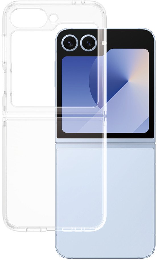 PanzerGlass Etui CARE by Flagship Urban Combat do Samsung Galaxy Z Flip7 FE / Flip6 przezroczysty