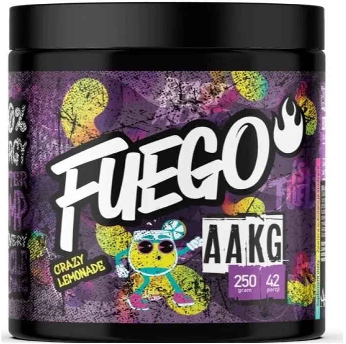 Fuego - AAKG, Lemoniada, Proszek, 250g