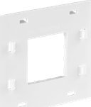 STASIŃSKI Support podwójny 2M pod gniazda do listew elektroinstalacyjnych 90x60 lub 90x40 (1szt.)