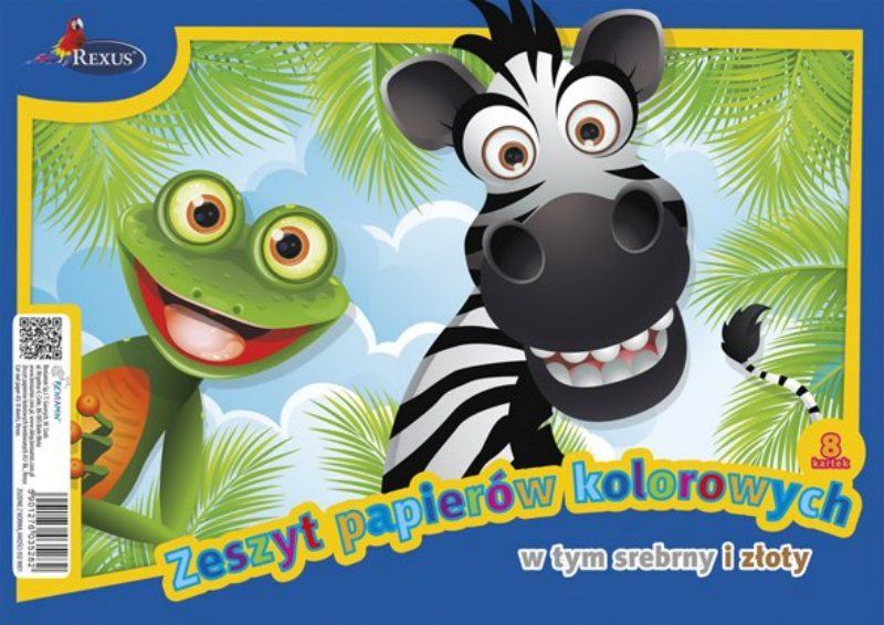 Rexus towar w Sosnowcu - Blok biurowy Rexus WYCINANKA KREDA A5/8K. / REXUS - zakupy dla firm - 230 () - Morelenet_959173