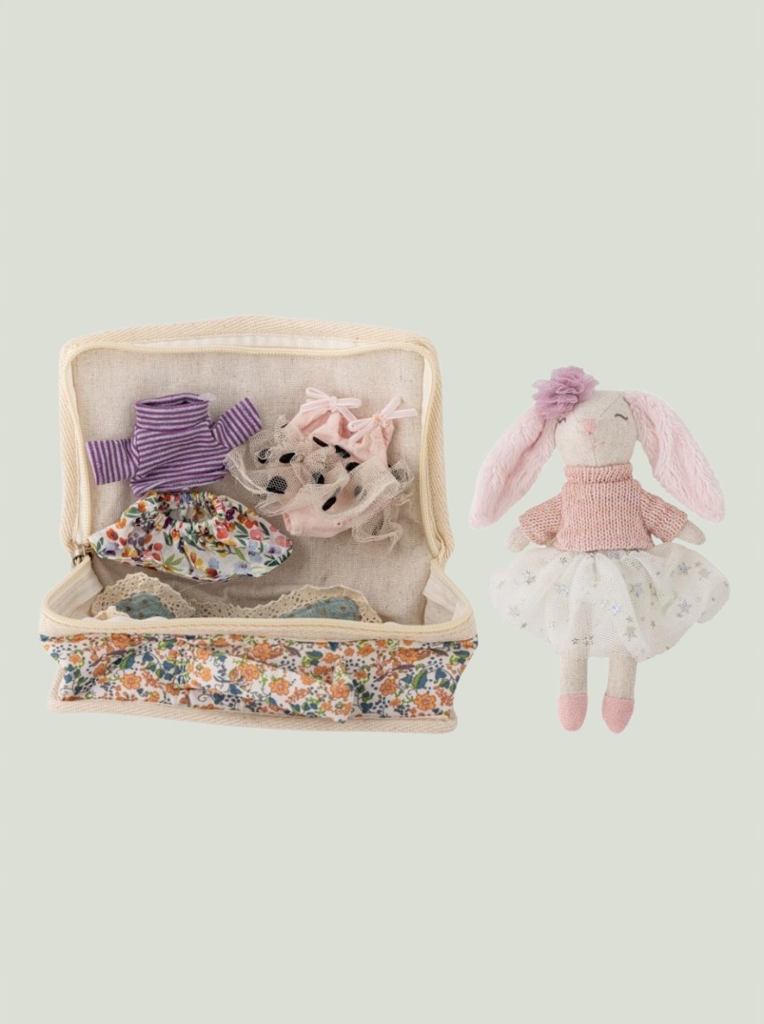 Bloomingville Milly Dukke, Wielokolorowy, Polyester