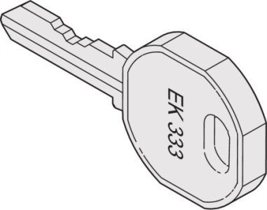 SCHROFF SCHROFF Varistar 19 klucz do części ramy wahliwej 333