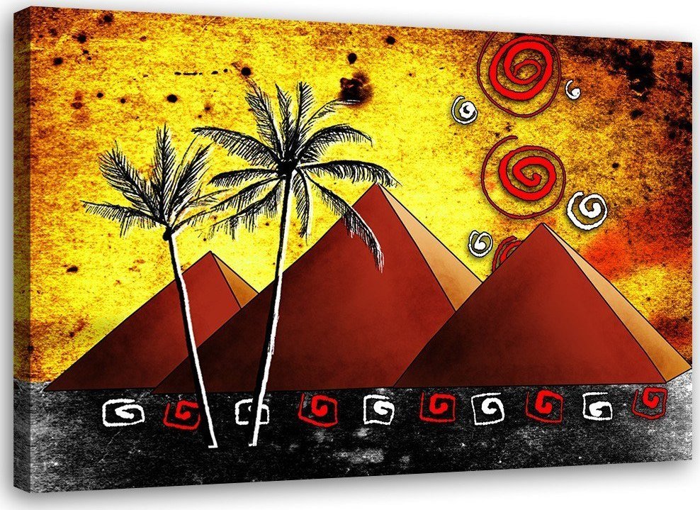 Feeby Obraz na płótnie, Egipskie piramidy - 60x40