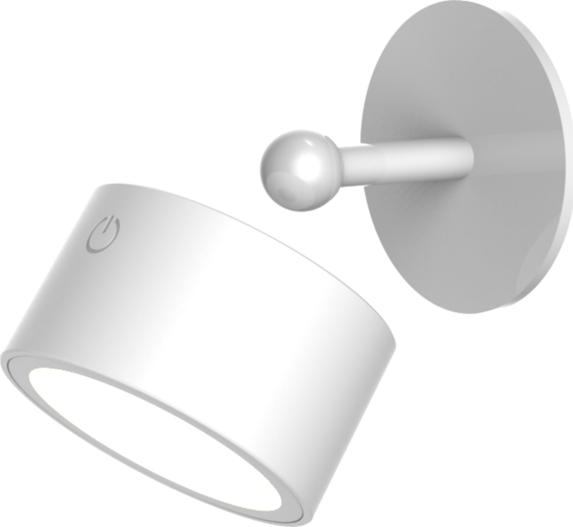 Lampa stołowa New Garden New Garden ROLL 8 BATTERY white