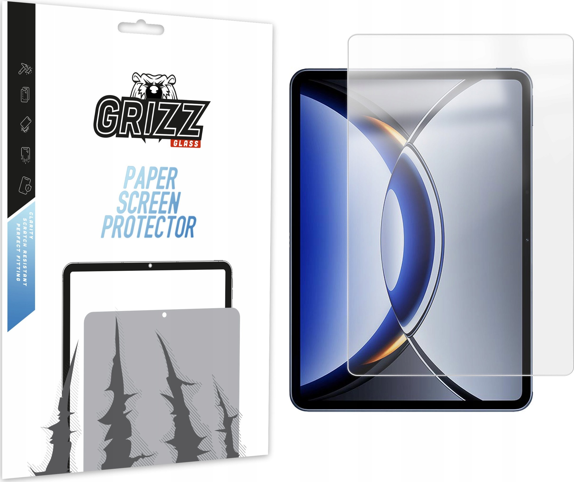 GrizzGlass Folia matowa GrizzGlass PaperScreen do Oppo Pad 3 Pro