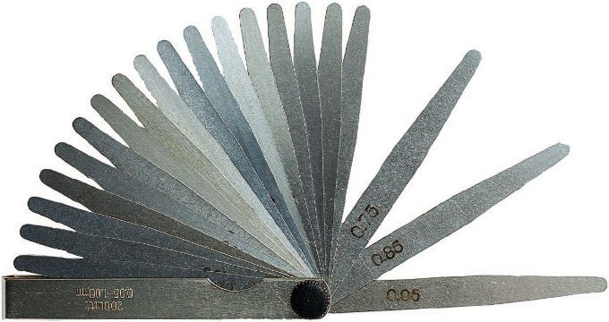 Gimex Szczelinomierz 100mm 0,05 - 1mm 20szt. (318.020)