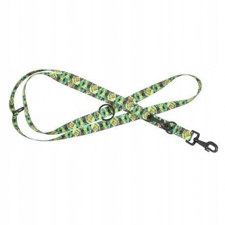 Smycz regulowana taśma dla psa Tropical, 16mm/220cm