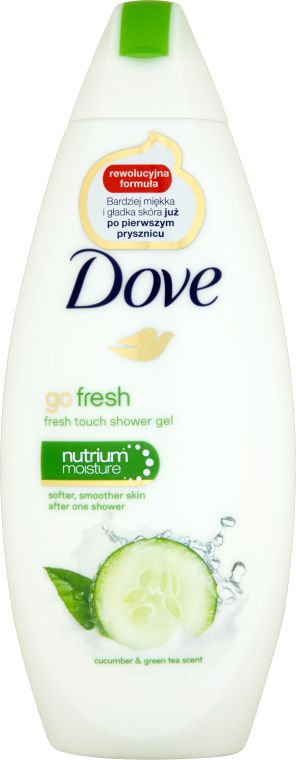 Dove Go Fresh Shower Gel Cucumber & Green Tea Żel pod prysznic 250 ml